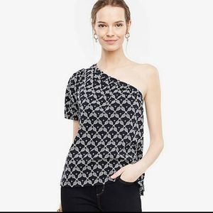 Ann Taylor Tennis Racquet Top